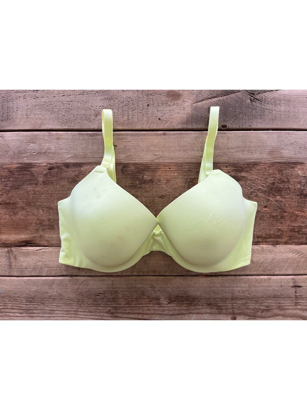 Victoria's Secret Lemon Yellow 34DDD Very Sexy ICON Push-Up Demi Bra VS